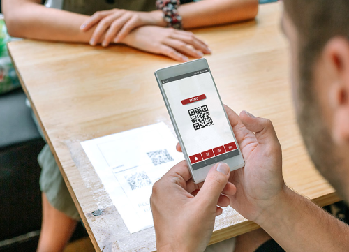 Online QR code scanning without an app